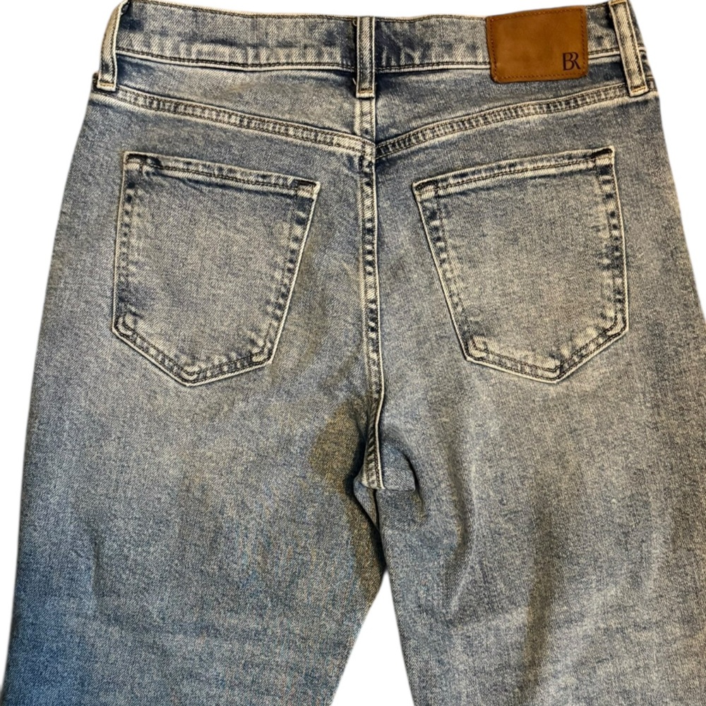 Banana Republic Petite Jeans Size 8P Light Wash Straight Leg - Picture 7 of 9
